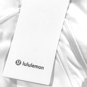 Lululemon White Leggings sz12, 28” NWT